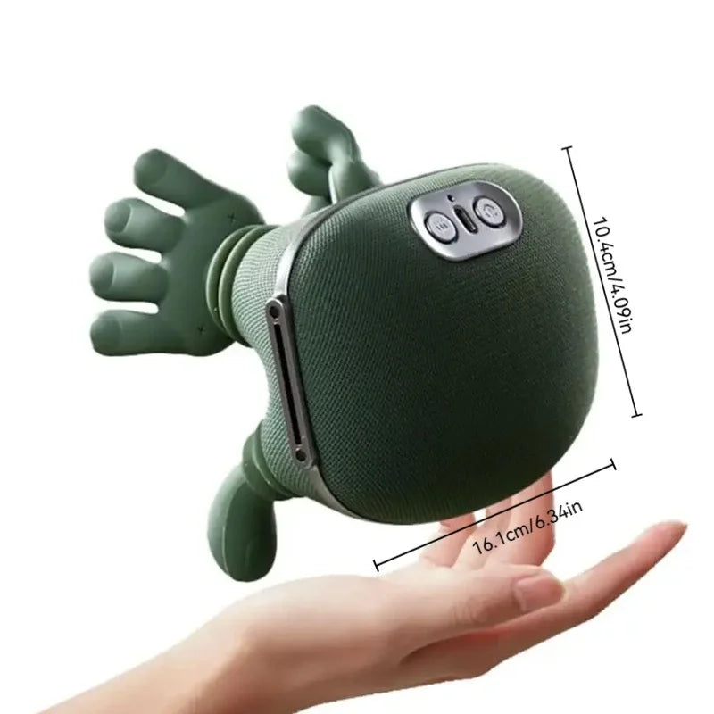 Bionic Finger Neck Shoulder Massager Wireless Neck Cervical Trapezius Kneading Massage Shawl Brushless Motor Neck Masajeador