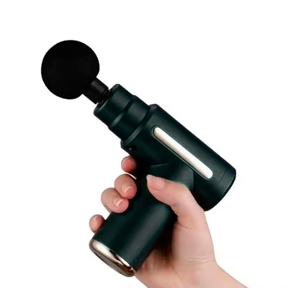 Pistola de Masaje Muscular Profesional Recargable 6 Velocidades, 4 Cabezales, Alivio Muscular